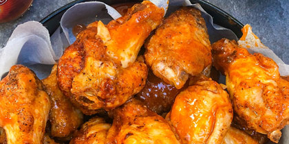 Baked Buffalo Wings